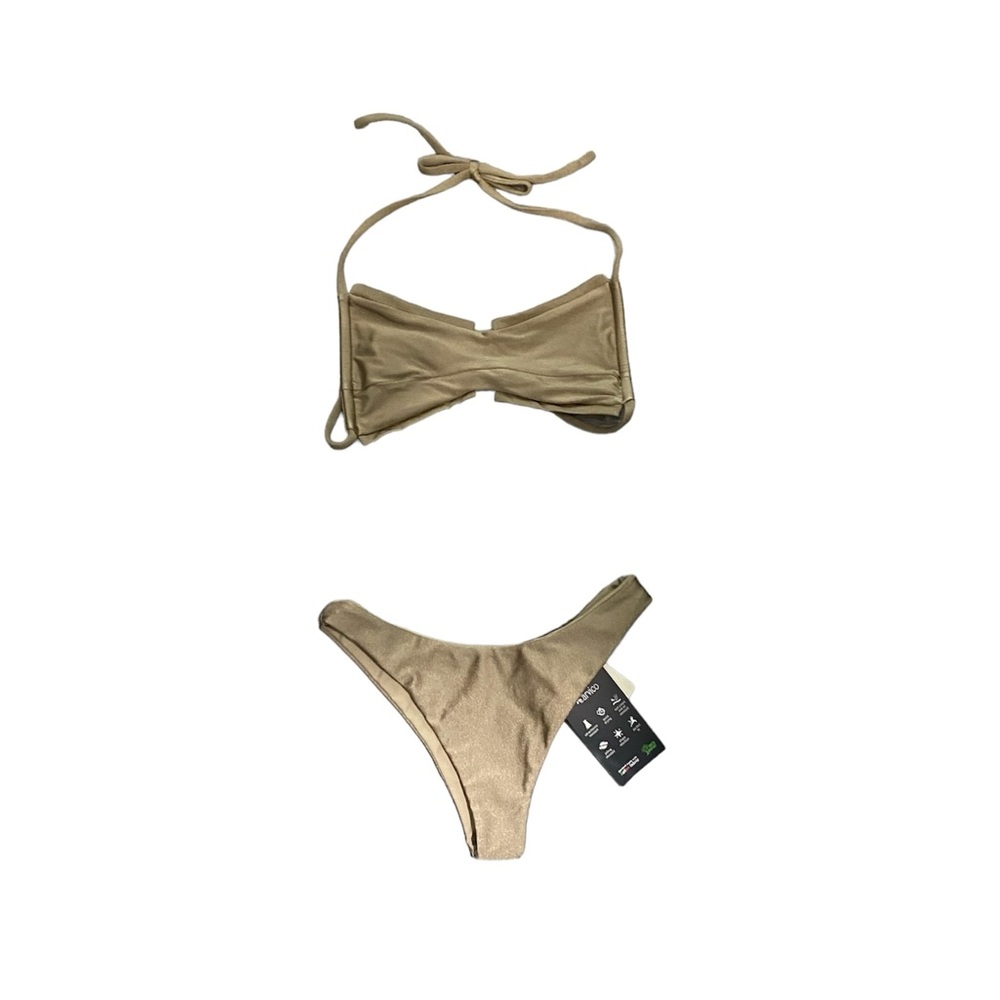 Elegant Tan Bikini Set